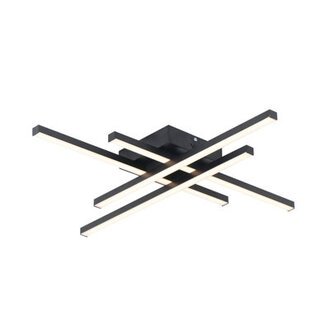 Whisman 4 - Light LED Semi Flush Mount Remote Dimming 25 inches