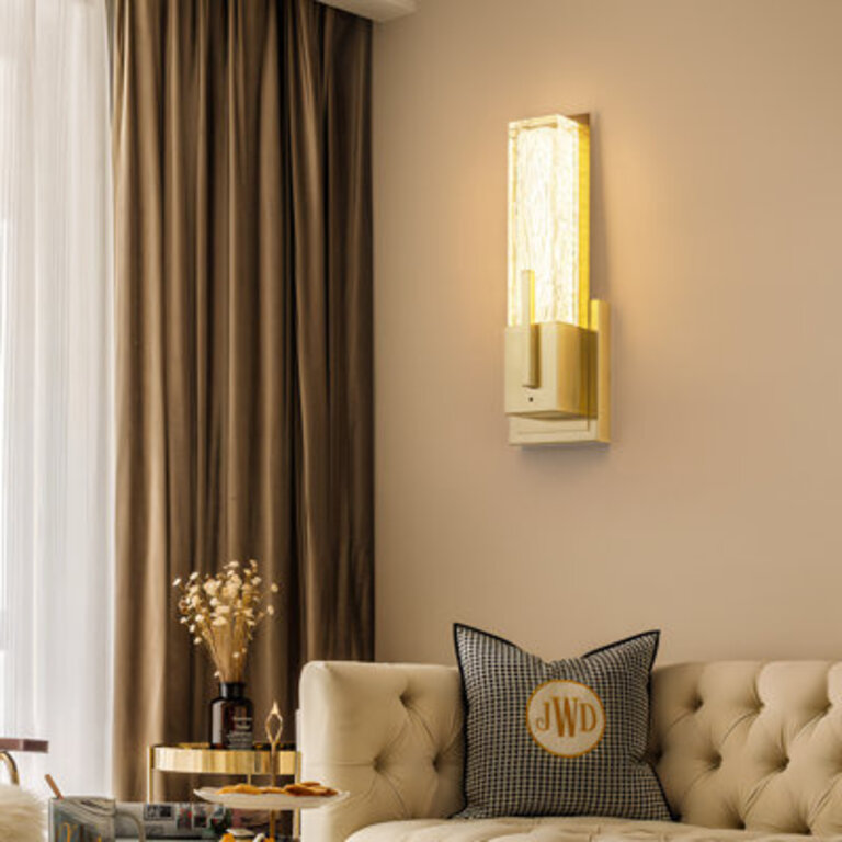 Rechargeable Dimmable Wall Light 15 Wireless Flush Mount Wall Sconce