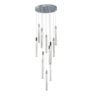 Eliandra Chandelier Crystal Long High Ceiling Pendant LED Dimmable