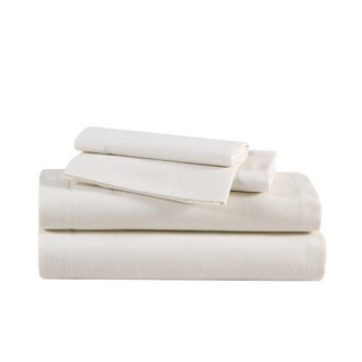 Eddie Bauer Solid Cotton Flannel Sheet Sets