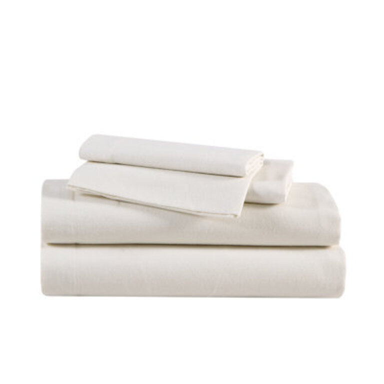 Eddie Bauer Solid Cotton Flannel Sheet Sets