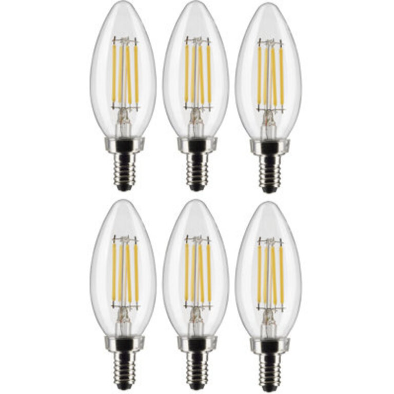 4 Watt B11 Dimmable LED Light Bulb Candelabra Base
