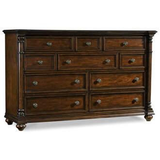 Leesburg 10 Drawer Dresser