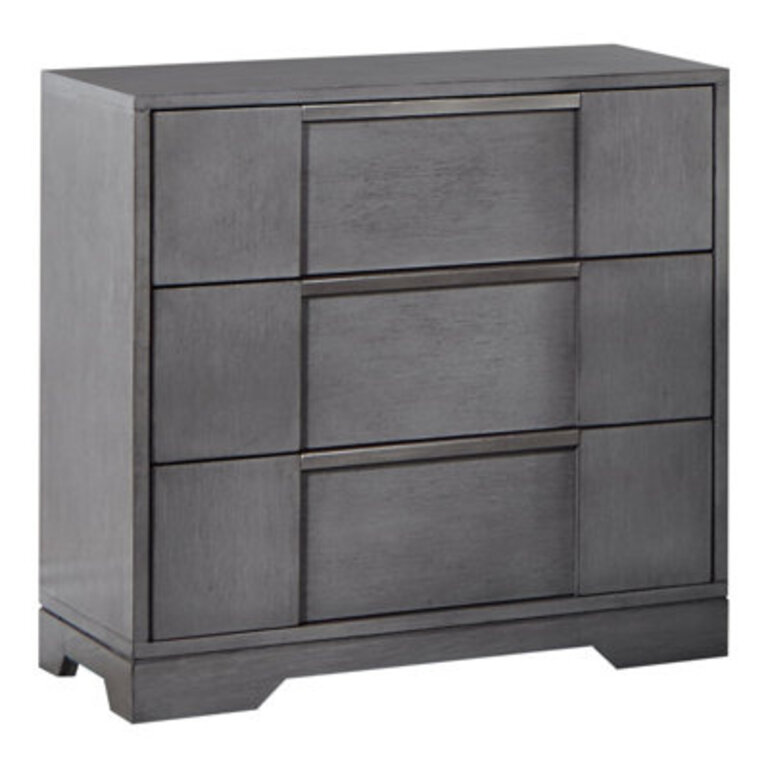 Yanlin 3-Drawer Nightstand