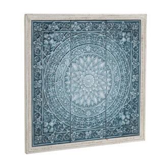 Metal Scroll Home Wall Decor with Embossed Details