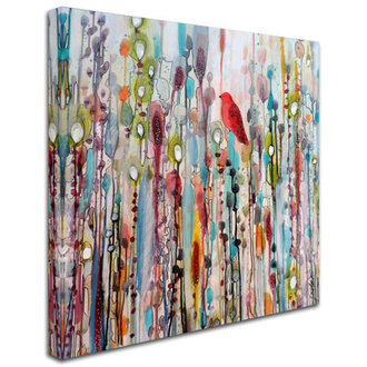 La Vie Comme Un Passage Print on Wrapped Canvas
