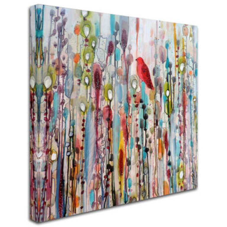 La Vie Comme Un Passage Print on Wrapped Canvas