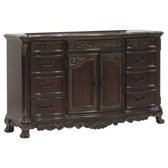 Ceja 9 Drawer 6775 W Combo Dresser