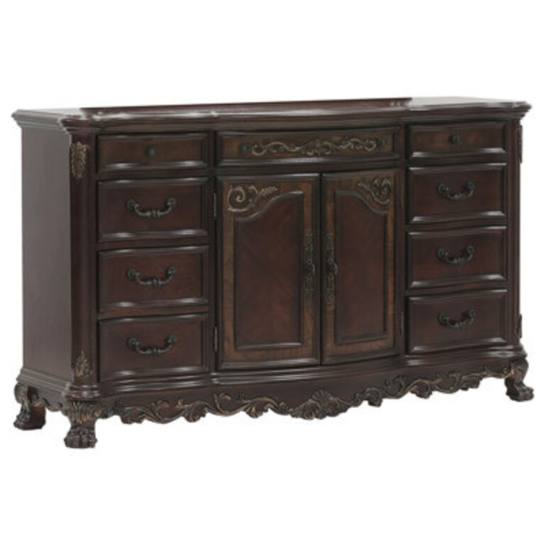 Ceja 9 Drawer 6775 W Combo Dresser