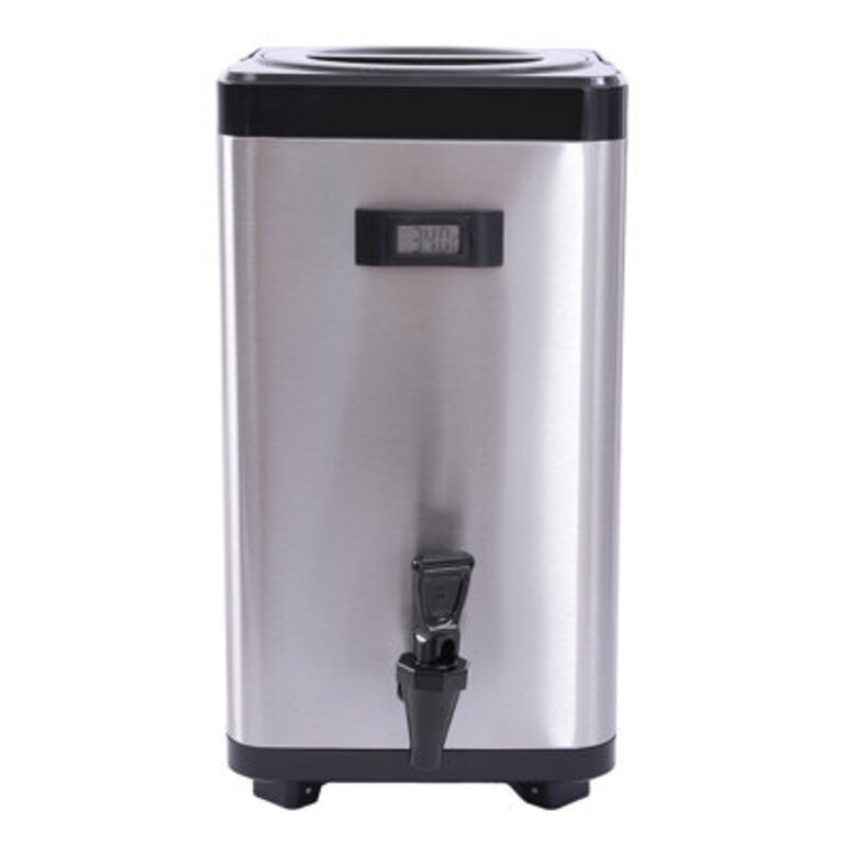 317Gal Portable Insulated Beverage Dispenser with Thermometer  Handle  Faucet