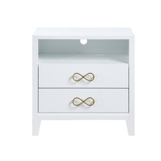 Dariany 2 - Drawer Nightstand in Matte White