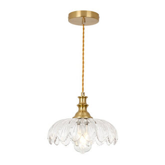 Junathean 1 - Light Gold Dome Pendant