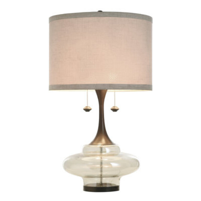 Weimer 29 Dark Brown Table Lamp