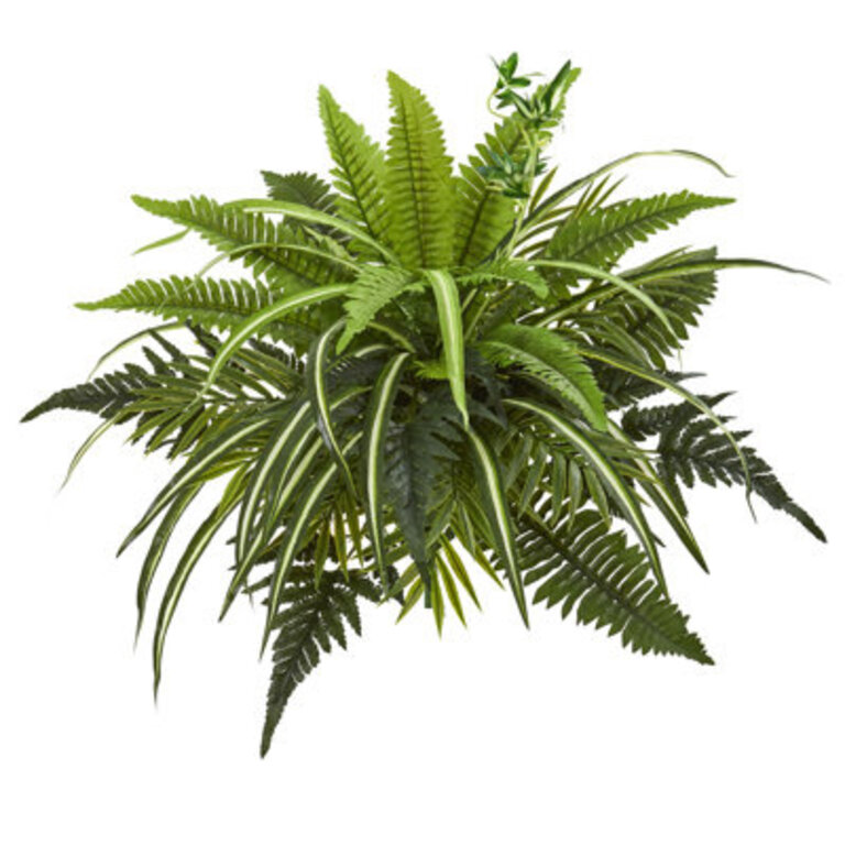 22 Artificial Fern Plant