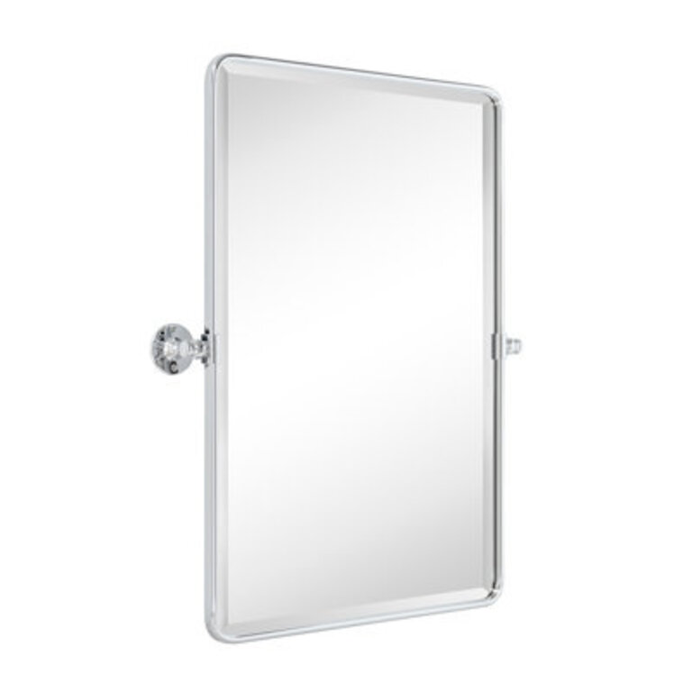 Woodvale Metal Framed Wall Mounted Bathroom  Vanity Mirror