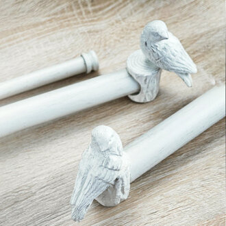 Iron Adjustable 112 Double Curtain Rod