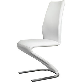 Ayleth Upholstered Dining Chair in White