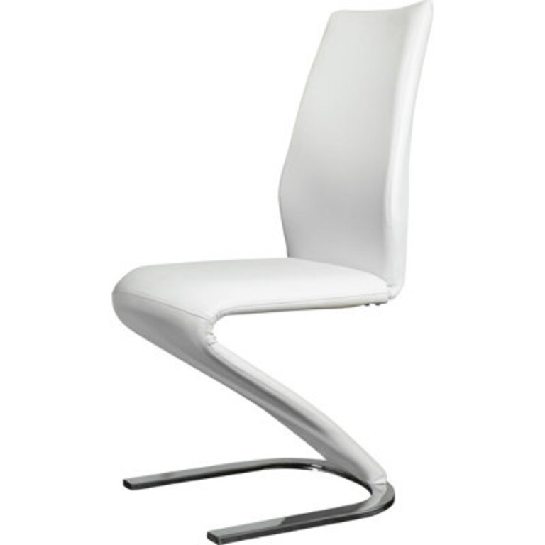Ayleth Upholstered Dining Chair in White