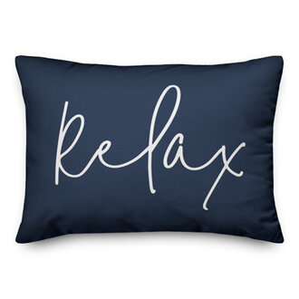 Relax Thin Outdoor Rectangular Pillow Cover  Insert