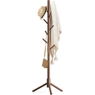 Solid Wood FreeStanding Coat Rack