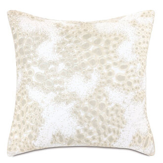 Jolene WhiteCream Polyester Piece Sham