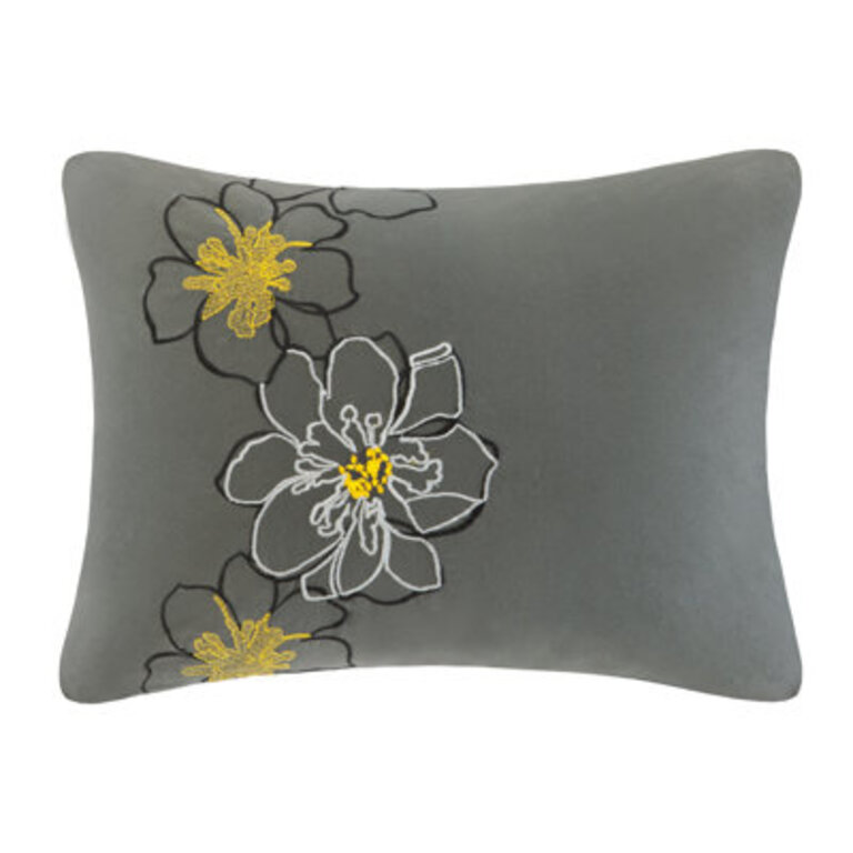 Allison Floral Comforter Set with Throw Pillow