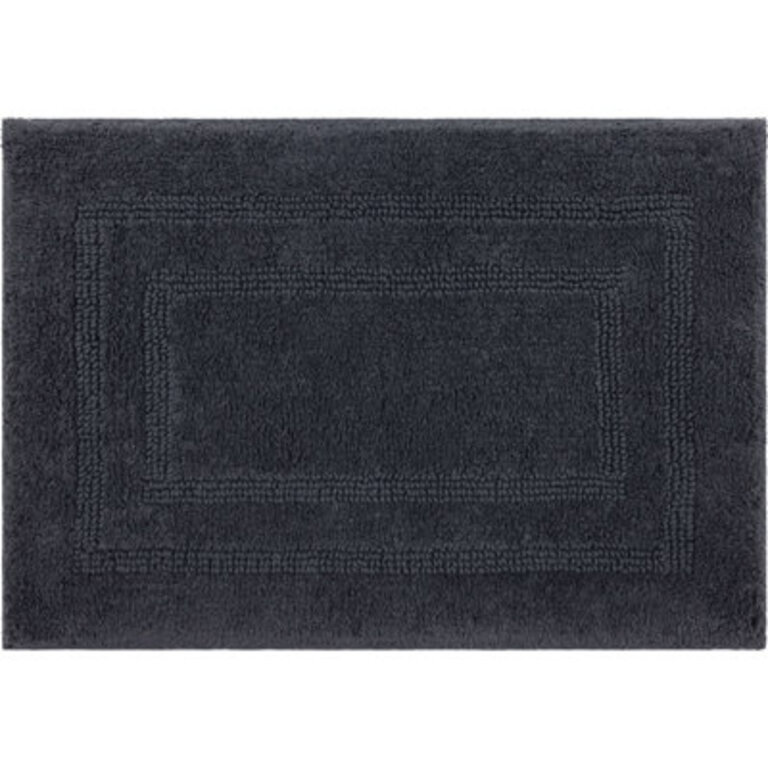 Kail Plush StainFade Resistant Machine Washable Bath Mat