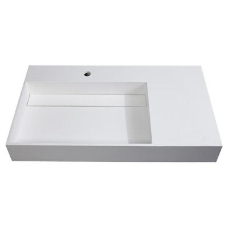 Boyter 35 Wall-Mounted Single Bathroom Vanity