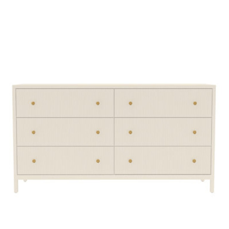 Jennette 63 W 6 - Drawer Dresser