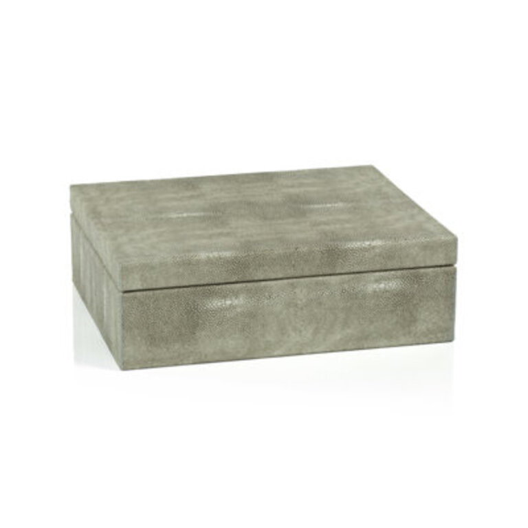 Kameia Shagreen Leather Decorative Box