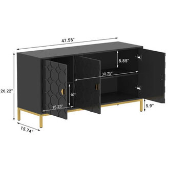 Bailes Iron 3 - Door Accent Cabinet