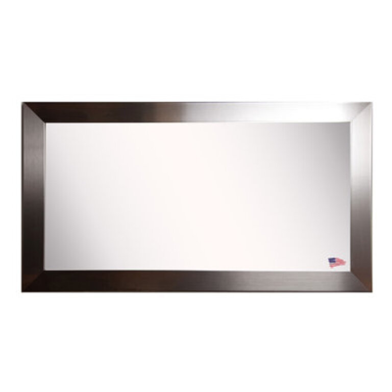 Ellery Wood Flat Wall Mirror