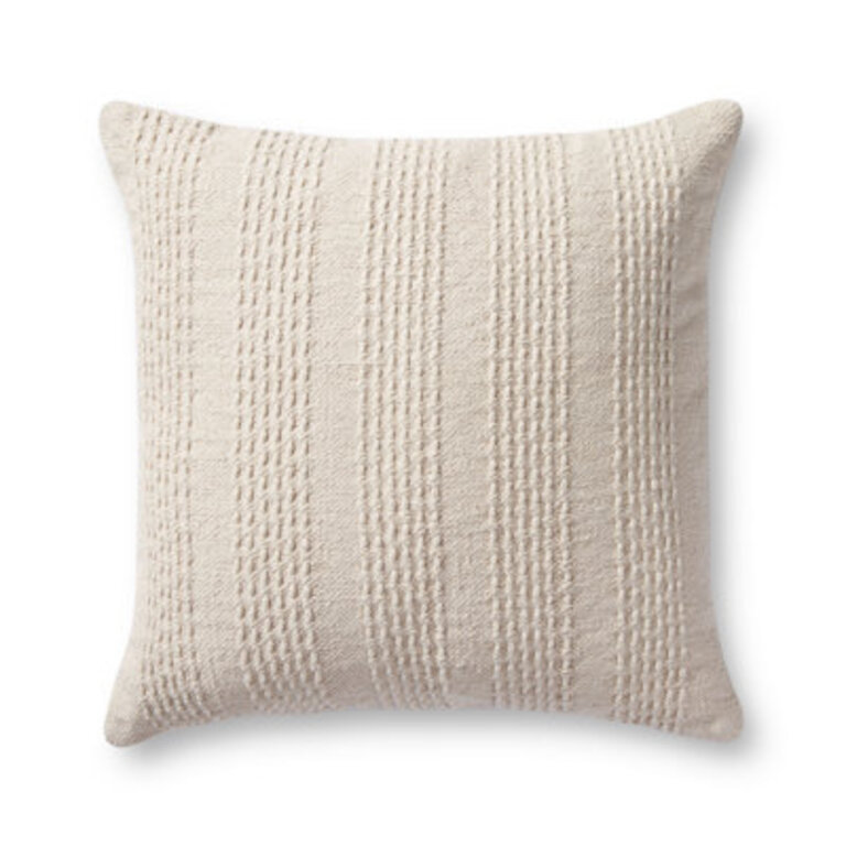 Magnolia Home By Joanna Gaines X Loloi Cameron Ivory Pillow