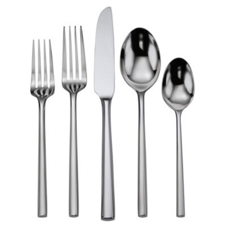 Community 5 Piece 1810 Stainless Steel Flatware Set Service for 1