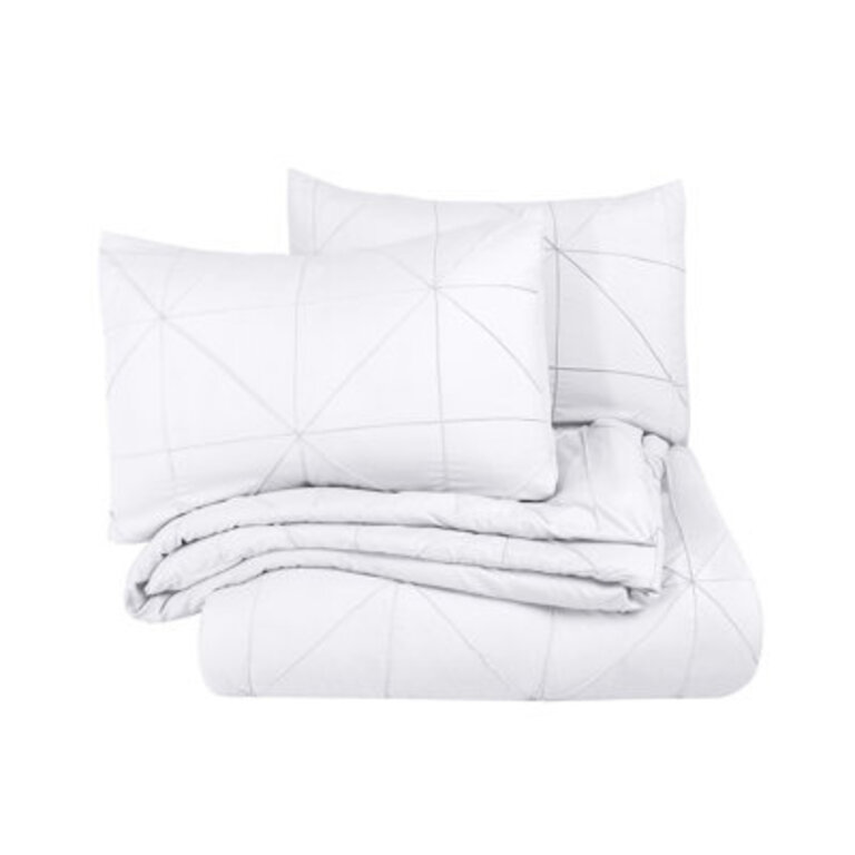 Hartford Pintuck Microfiber Comforter Set