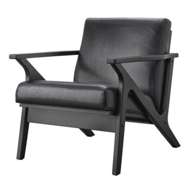 Choudhury Faux Leather Armchair