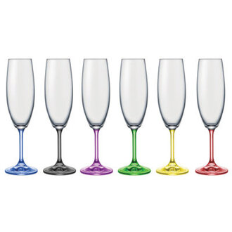 Ociuso 675oz Crystal Flute Set