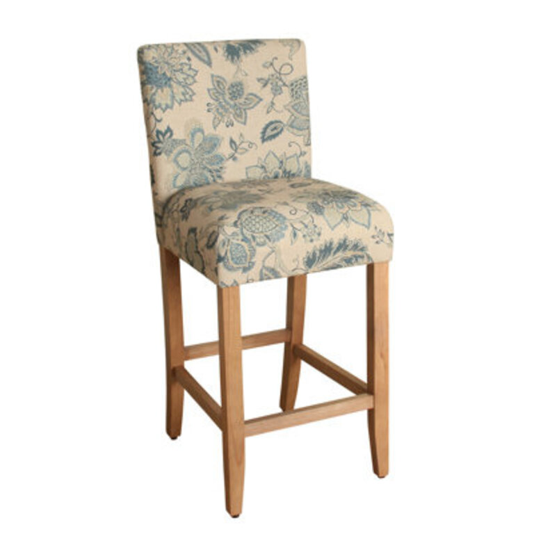 Gaillard Upholstered Counter Stool with Solid Wood Frame