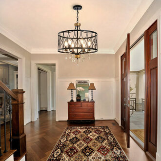 Gaschler Dimmable Drum Chandelier