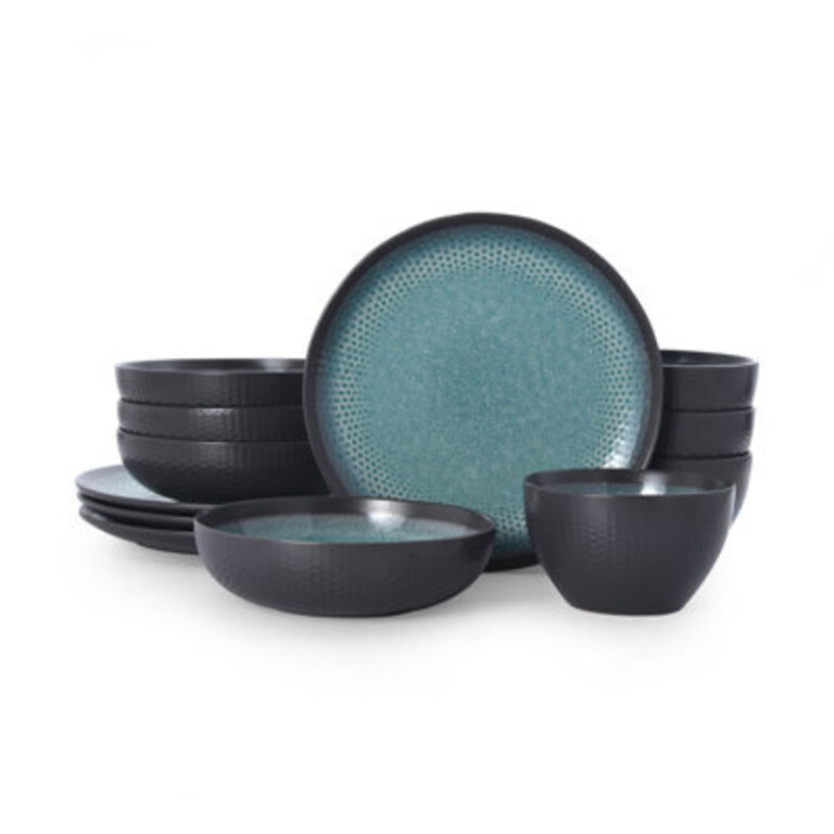 Pfaltzgraff Maddox 12 Piece Dinnerware Set Service for 4