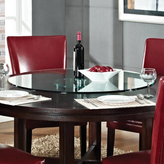 Handmade Glass Lazy Susan