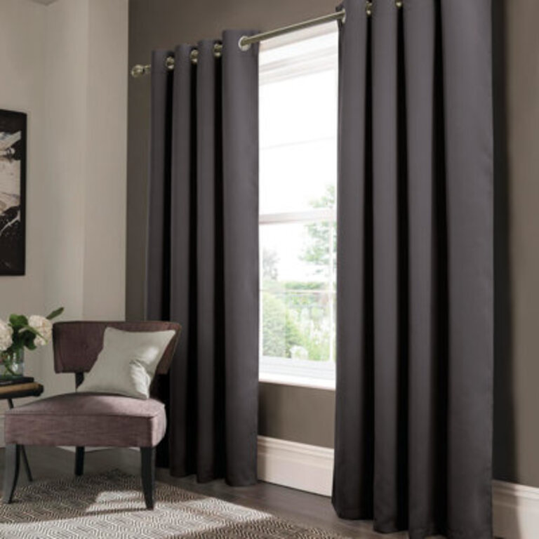 Corpuz Polyester Blackout Single Curtain Panel Single Panel