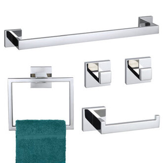 5 - Piece Bathroom Hardware Set