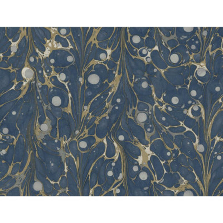 Byromville Marbled Endpaper Smooth Peel and Stick Wallpaper Roll