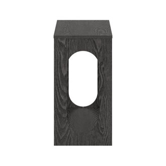 Inniss Modern Geometric 22 End Table with Open Shelf