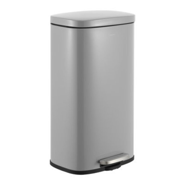 Steel Step On Kitchen Trash Can - 8 Gallons