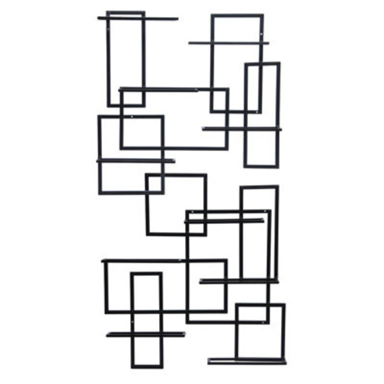 Darren 10 Bottle Wall Mounted Wine Bottle Rack