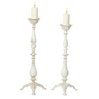 Lisette 33 H Iron Tabletop Candlestick