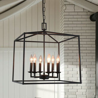 Liseth 6 - Light Dimmable Chandelier