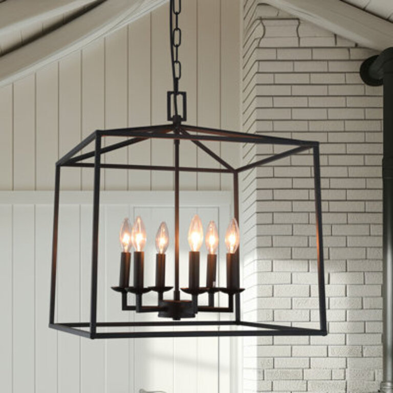 Liseth 6 - Light Dimmable Chandelier